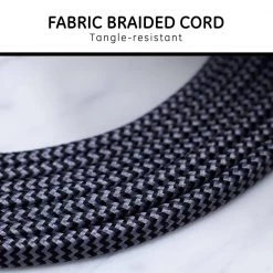 3-Outlet 12 ft. Tangle Free Extension Cord, Gray/Black by GE 11 3-Outlet 12 ft. Tangle Free Extension Cord, Gray/Black by GE -Home Electronics Shop 3 outlet black and gray 12 ft cord ge power strips 42386 t1 44 1000