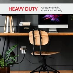 Heavy-Duty 3-Outlet Grounded Tap Adapter Plug, Light Almond (5-Pack) by GE -Home Electronics Shop almond ge electrical outlets receptacles 50894 fa 1000