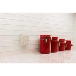 15- Amp 125-Volt AC 6-Outlet Grounded Adapter- Wall Almond by GE -Home Electronics Shop almond ge plug adapters 54946 1f 1000