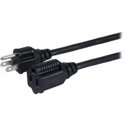 15 ft. 16/3 Extension Cord, Black by GE -Home Electronics Shop black 15 ft ge general purpose cords 36824 4f 1000