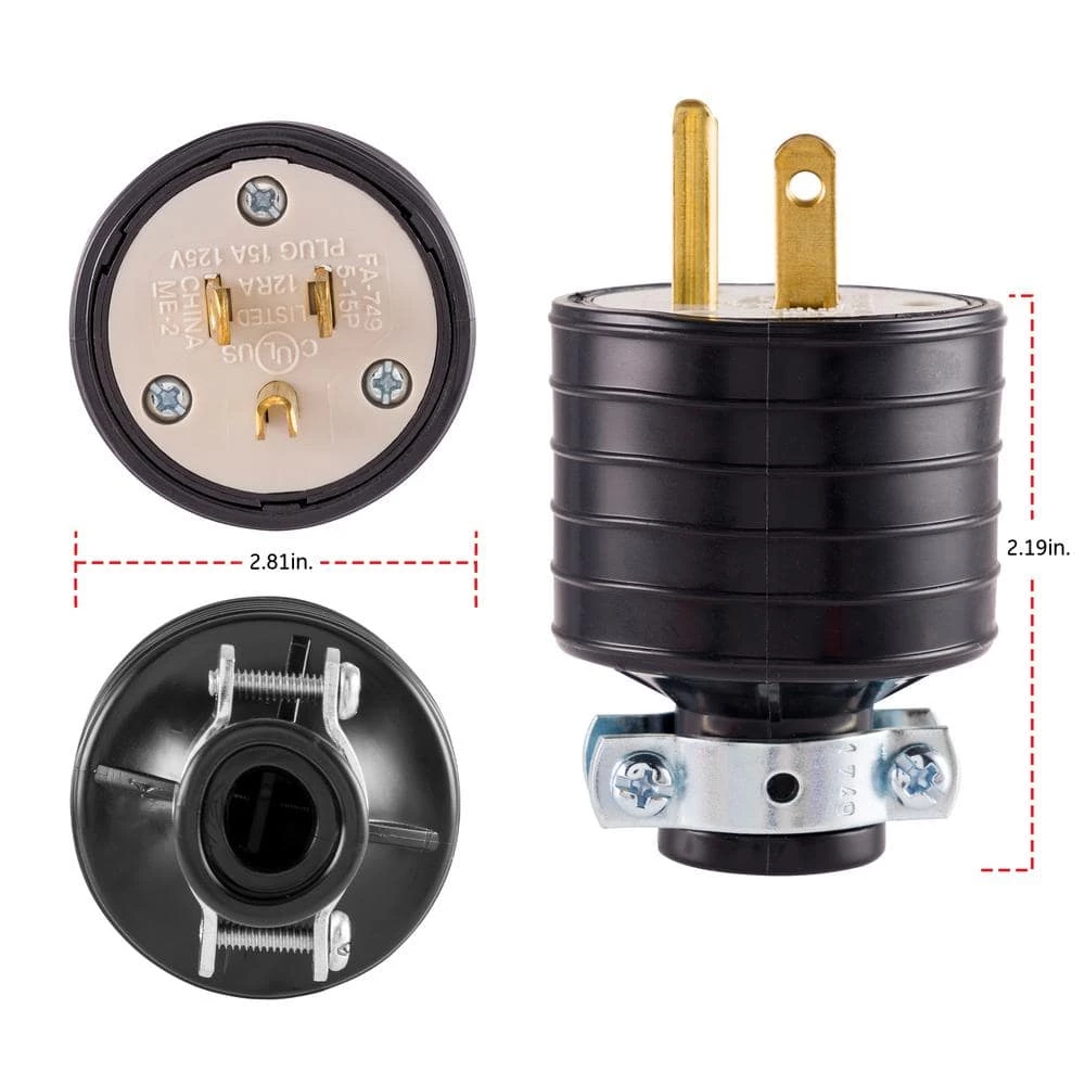 Heavy Duty Grounding Plug by GE 2 Heavy Duty Grounding Plug by GE - Image 2