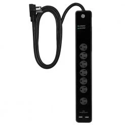 7 Outlet, 2 USB Advanced Surge Protector
