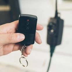 8.3-Amp 24-Hour Outdoor Plug-In Wireless Remote Timer with Photocell Light Sensor, Black by Woods -Home Electronics Shop black woods outdoor lighting accessories 2001wd 77 1000