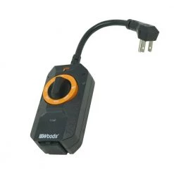 Dusk to Dawn Plug-In Outdoor Lighting Timer by Woods