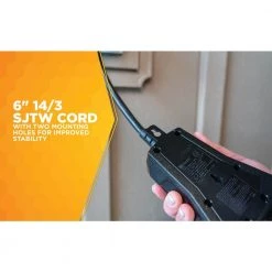 Outdoor Lighting Mechanical Timer with 3-Outlet Remote Control Countdown by Woods -Home Electronics Shop black woods outdoor lighting accessories 50126wd 1d 1000