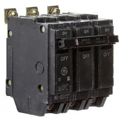 25 Amp Three Pole Bolt-On Breaker by GE -Home Electronics Shop ge 3 pole breakers thqb32025 4f 1000