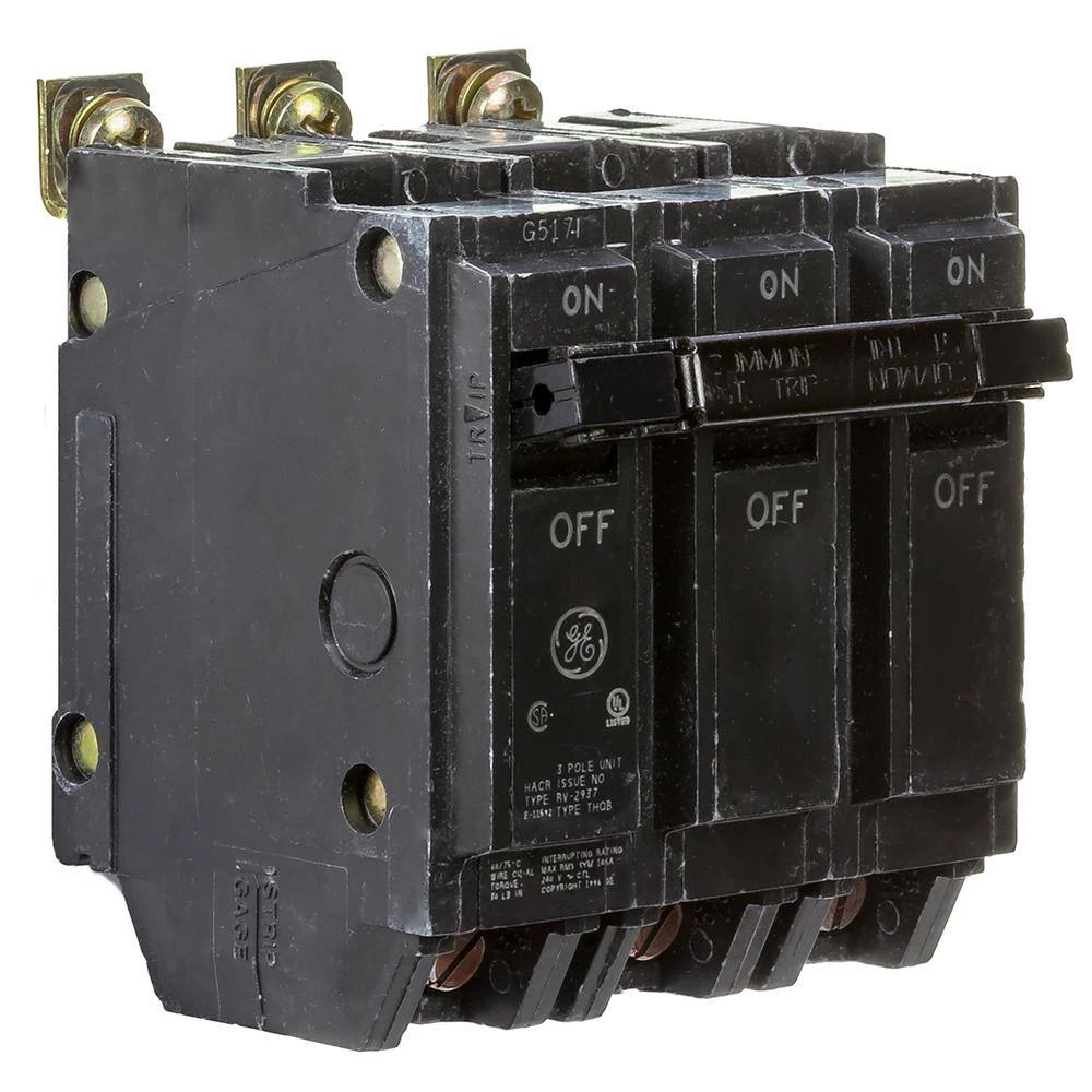 90 Amp Three Pole Bolt-On Breaker by GE 3 90 Amp Three Pole Bolt-On Breaker by GE - Image 3