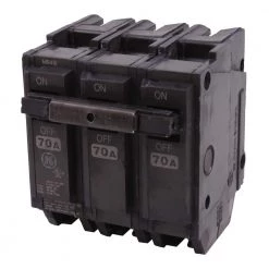 Q-Line 70 Amp 3 in. Triple-Pole Circuit Breaker by GE 9 Q-Line 70 Amp 3 in. Triple-Pole Circuit Breaker by GE -Home Electronics Shop ge 3 pole breakers thql32070 44 1000
