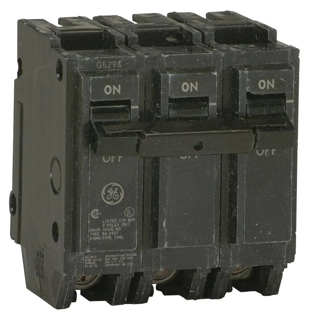 Q-Line 70 Amp 3 in. Triple-Pole Circuit Breaker by GE 1 Q-Line 70 Amp 3 in. Triple-Pole Circuit Breaker by GE