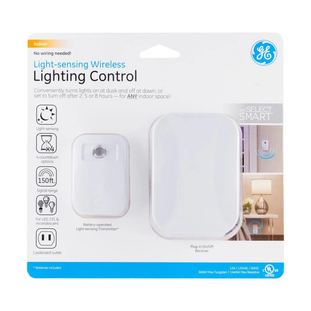 MySelectSmart Light-Sensing Wireless Lighting Control by GE 5 MySelectSmart Light-Sensing Wireless Lighting Control by GE - Image 5