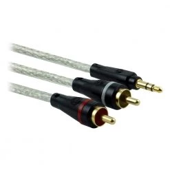 4 ft. RCA to 3.5mm Auxiliary Audio Cable by GE