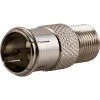 Push-On F-Type Connector, Coax Connection (50-Pack) by GE