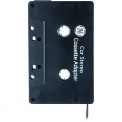 Universal 3.5mm Audio Adapter, Car Cassette to Headphone Jack in Black by GE -Home Electronics Shop ge car cell phone accessories 34496 4f 1000