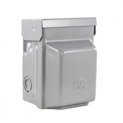 60 Amp 240-Volt Non-Fuse AC Disconnect with GFCI Receptacle by GE -Home Electronics Shop ge disconnects tfn60rgfrcp 4f 1000