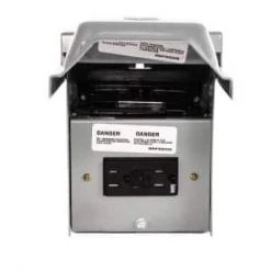 60 Amp 240-Volt Non-Fuse AC Disconnect with GFCI Receptacle by GE