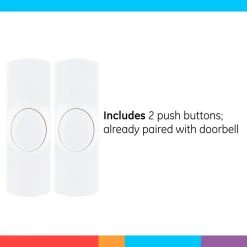 Wireless 8-Melody Wall Outlet Door Chime by GE 9 Wireless 8-Melody Wall Outlet Door Chime by GE -Home Electronics Shop ge doorbell kits 19300 1f 1000