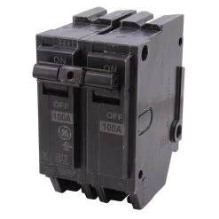 Q-Line 100 Amp 2 in. Double-Pole Circuit Breaker by GE 10 Q-Line 100 Amp 2 in. Double-Pole Circuit Breaker by GE -Home Electronics Shop ge double pole breakers thql21100p 44 1000