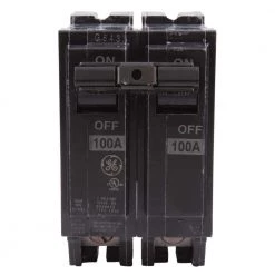 Q-Line 100 Amp 2 in. Double-Pole Circuit Breaker by GE 9 Q-Line 100 Amp 2 in. Double-Pole Circuit Breaker by GE -Home Electronics Shop ge double pole breakers thql21100p 4f 1000