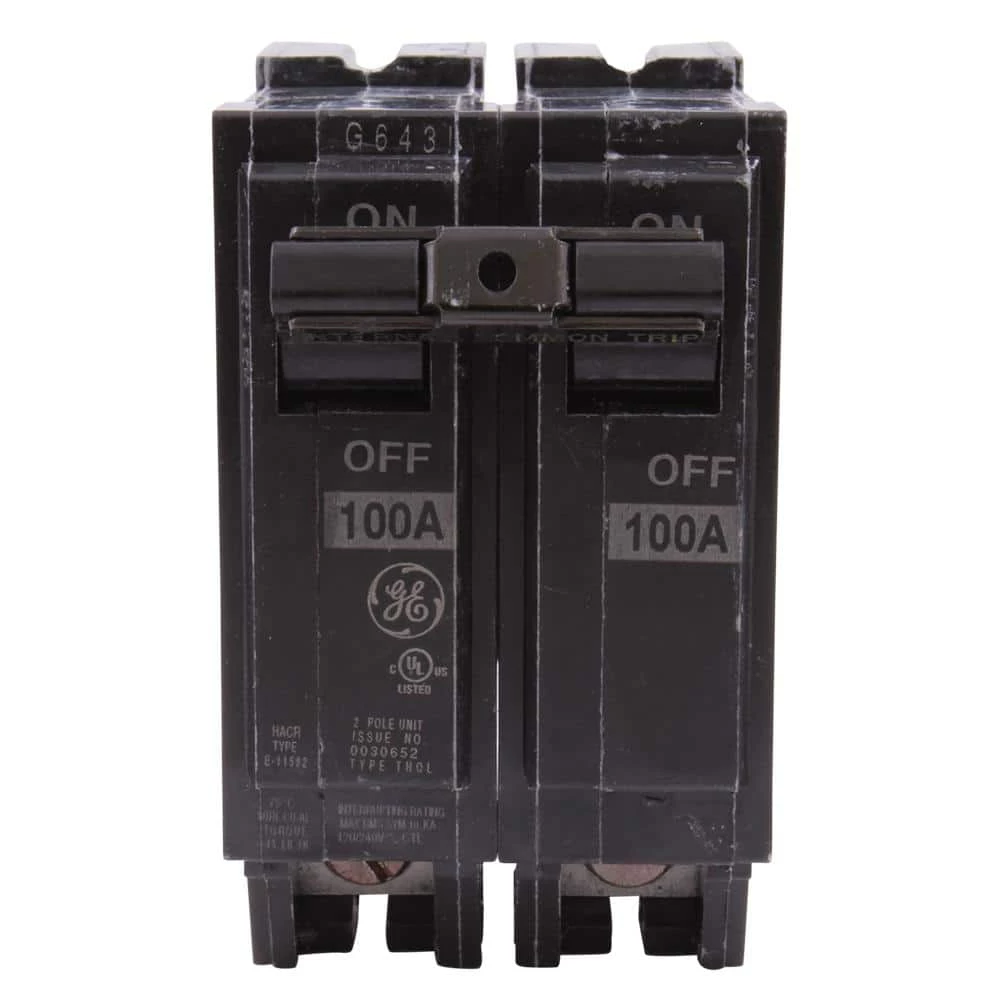 Q-Line 100 Amp 2 in. Double-Pole Circuit Breaker by GE 4 Q-Line 100 Amp 2 in. Double-Pole Circuit Breaker by GE - Image 4