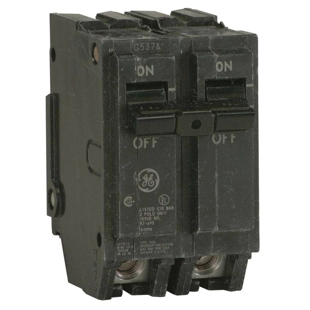 Q-Line 100 Amp 2 in. Double-Pole Circuit Breaker by GE 1 Q-Line 100 Amp 2 in. Double-Pole Circuit Breaker by GE