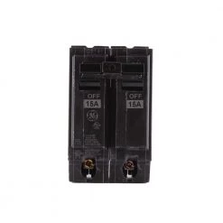 Q-Line 15 Amp 2 in. Double-Pole Circuit Breaker by GE