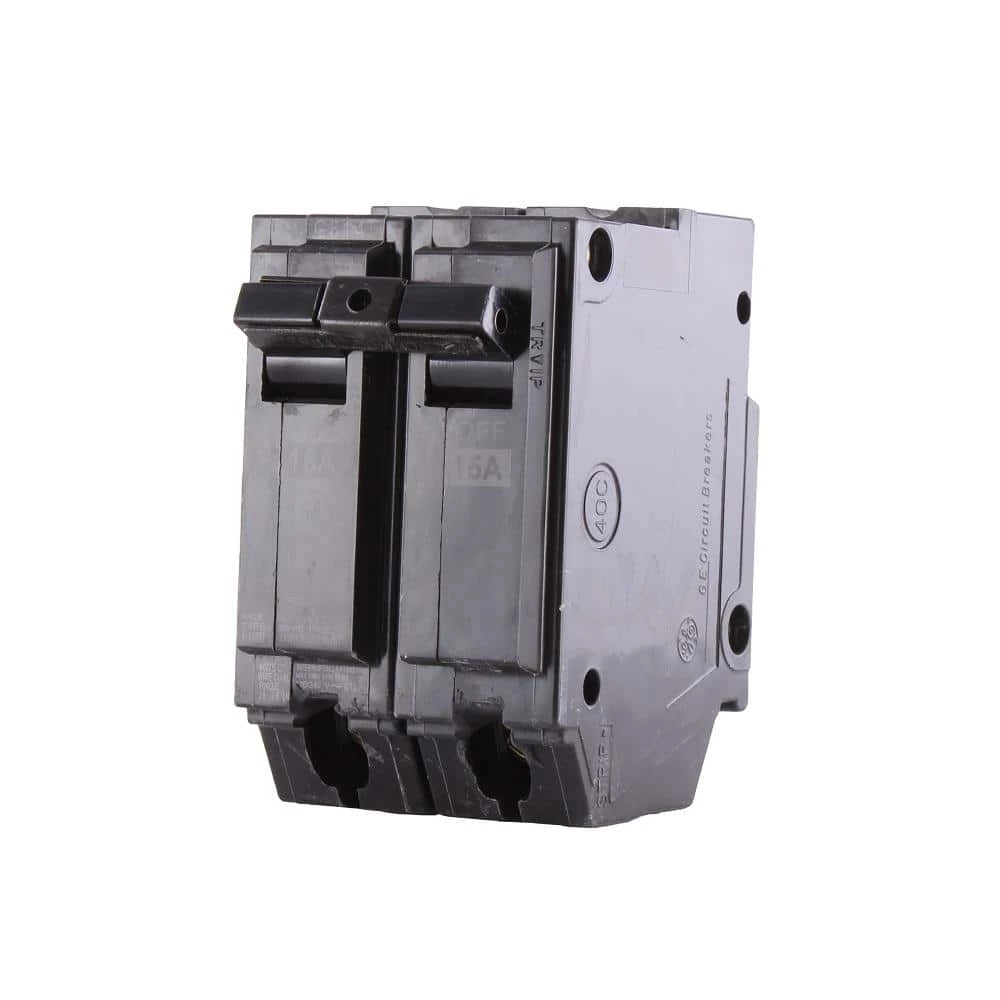 Q-Line 15 Amp 2 in. Double-Pole Circuit Breaker by GE 2 Q-Line 15 Amp 2 in. Double-Pole Circuit Breaker by GE - Image 2