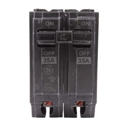 Q-Line 35 Amp 2 in. Double-Pole Circuit Breaker by GE 7 Q-Line 35 Amp 2 in. Double-Pole Circuit Breaker by GE -Home Electronics Shop ge double pole breakers thql2135 4f 1000