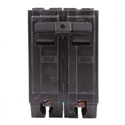 Q-Line 60 Amp 2 in. Double-Pole Circuit Breaker by GE -Home Electronics Shop ge double pole breakers thql2160 44 1000