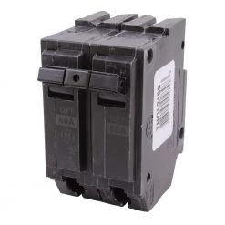 Q-Line 60 Amp 2 in. Double-Pole Circuit Breaker by GE -Home Electronics Shop ge double pole breakers thql2160 fa 1000