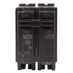 70 Amp 2 in. Double-Pole Circuit Breaker by GE 6 70 Amp 2 in. Double-Pole Circuit Breaker by GE -Home Electronics Shop ge double pole breakers thql2170p 4f 1000