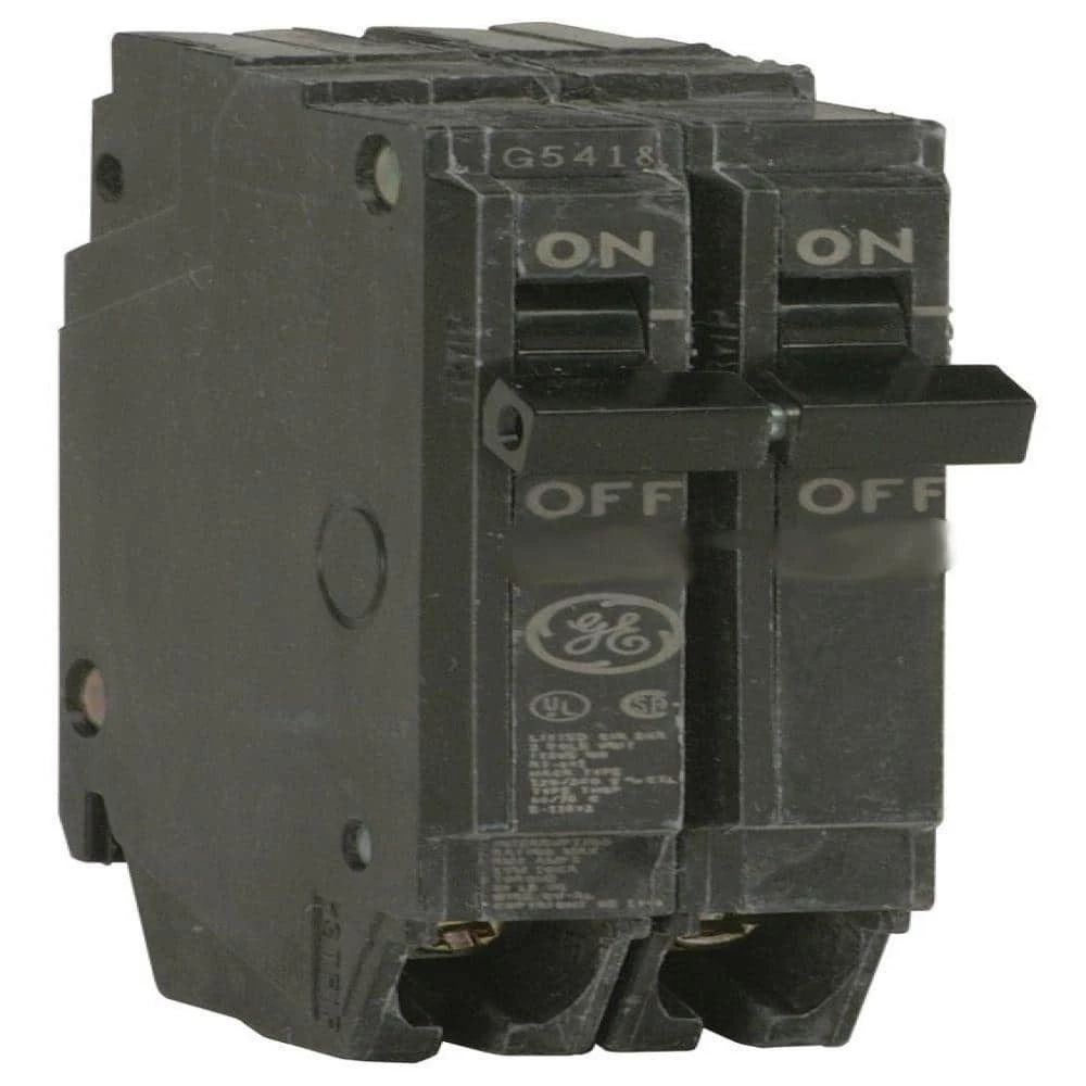 Q-Line 15 Amp 1 in. Double Pole Circuit Breaker by GE 1 Q-Line 15 Amp 1 in. Double Pole Circuit Breaker by GE