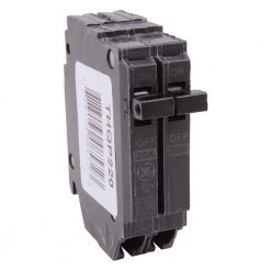 Q-Line 20 Amp 1 in. Double-Pole Circuit Breaker by GE 9 Q-Line 20 Amp 1 in. Double-Pole Circuit Breaker by GE -Home Electronics Shop ge double pole breakers thqp220 44 1000