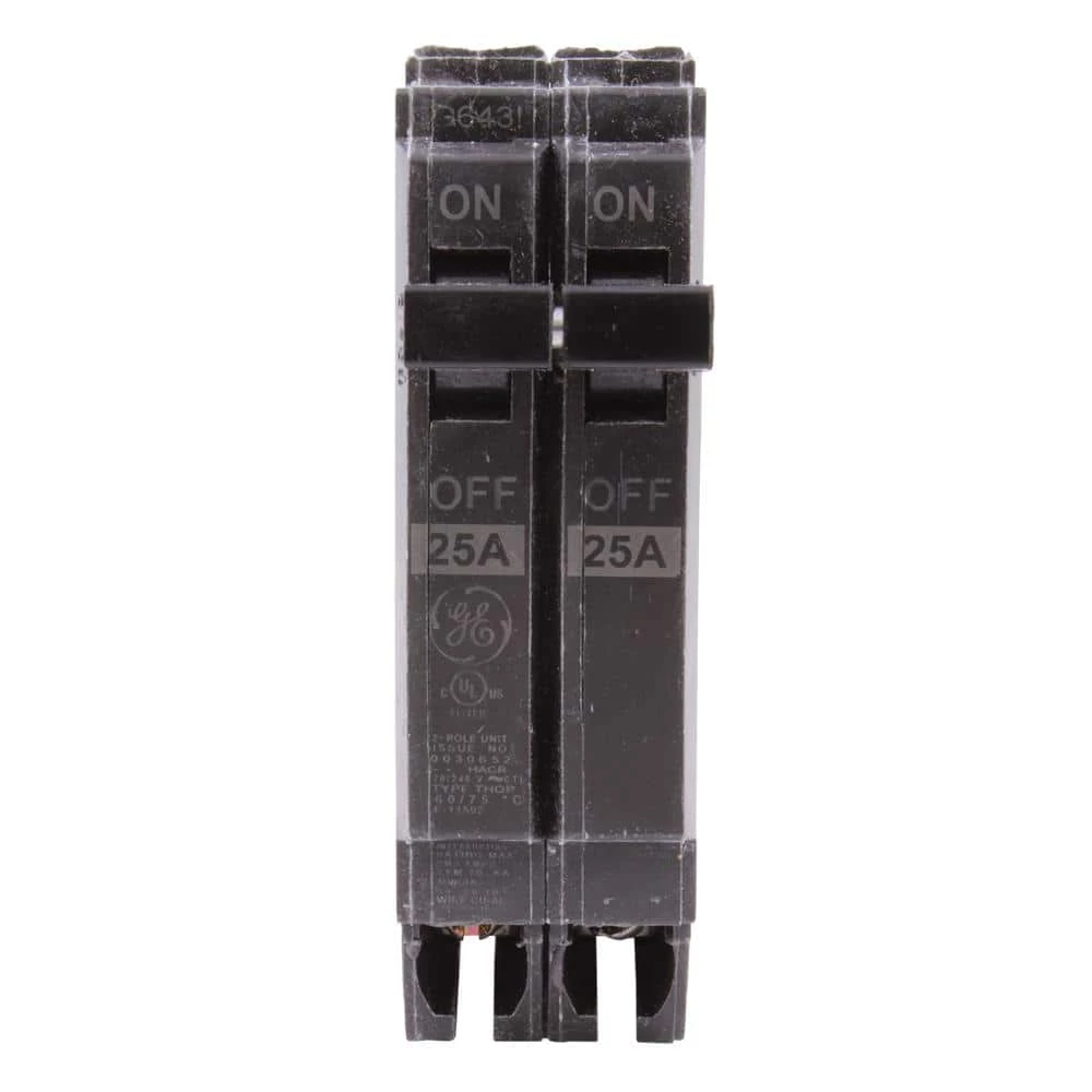 Q-Line 25 Amp 1 in. Double-Pole Circuit Breaker by GE 3 Q-Line 25 Amp 1 in. Double-Pole Circuit Breaker by GE - Image 3
