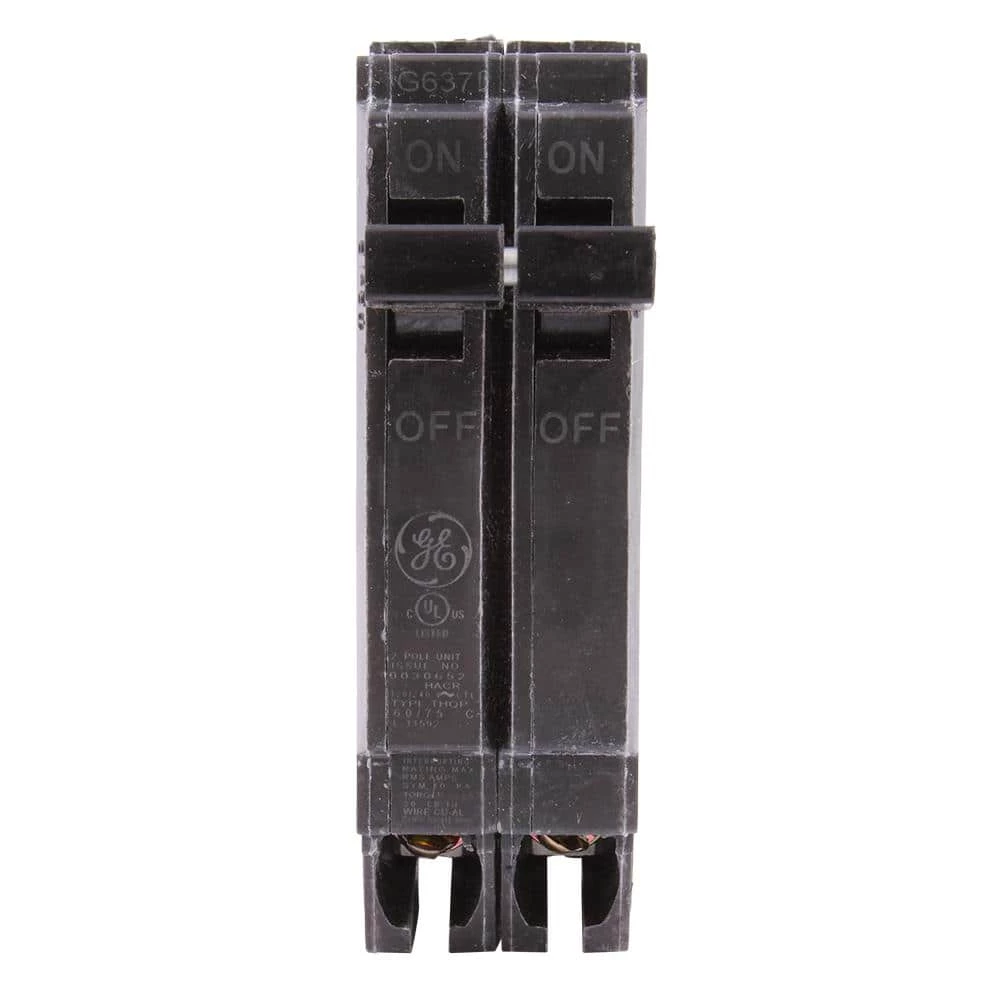 45 Amp 1 in. Double-Pole Circuit Breaker by GE 2 45 Amp 1 in. Double-Pole Circuit Breaker by GE - Image 2