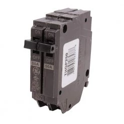 Q-Line 50 Amp 1 in. Double-Pole Circuit Breaker by GE 6 Q-Line 50 Amp 1 in. Double-Pole Circuit Breaker by GE -Home Electronics Shop ge double pole breakers thqp250 1f 1000