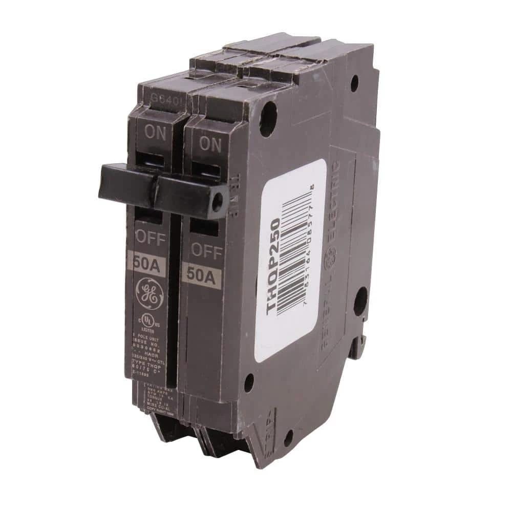 Q-Line 50 Amp 1 in. Double-Pole Circuit Breaker by GE 3 Q-Line 50 Amp 1 in. Double-Pole Circuit Breaker by GE - Image 3