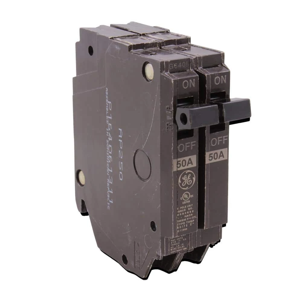 Q-Line 50 Amp 1 in. Double-Pole Circuit Breaker by GE 4 Q-Line 50 Amp 1 in. Double-Pole Circuit Breaker by GE - Image 4