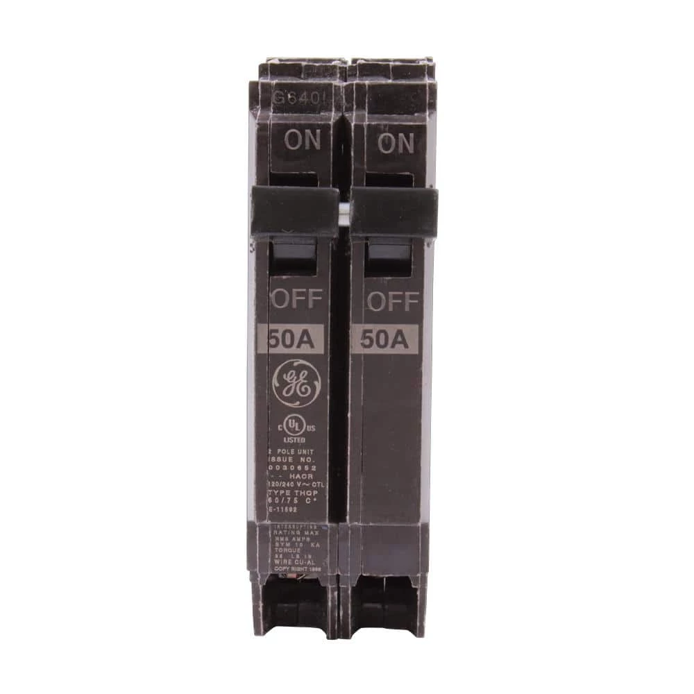 Q-Line 50 Amp 1 in. Double-Pole Circuit Breaker by GE 2 Q-Line 50 Amp 1 in. Double-Pole Circuit Breaker by GE - Image 2