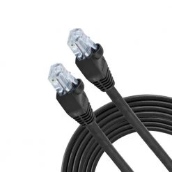 14 ft. Cat5E Ethernet Cable, Black by GE