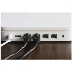 Cat5E 3 ft. Ethernet Cable Black by GE -Home Electronics Shop ge ethernet cables 33762 1f 1000