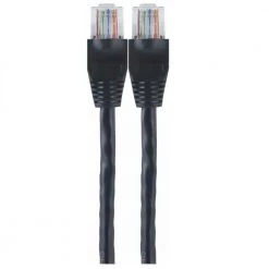 Cat5E 3 ft. Ethernet Cable Black by GE -Home Electronics Shop ge ethernet cables 33762 4f 1000