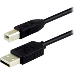 USB 2.0 Printer Cable, A Male to B Male Cord by GE