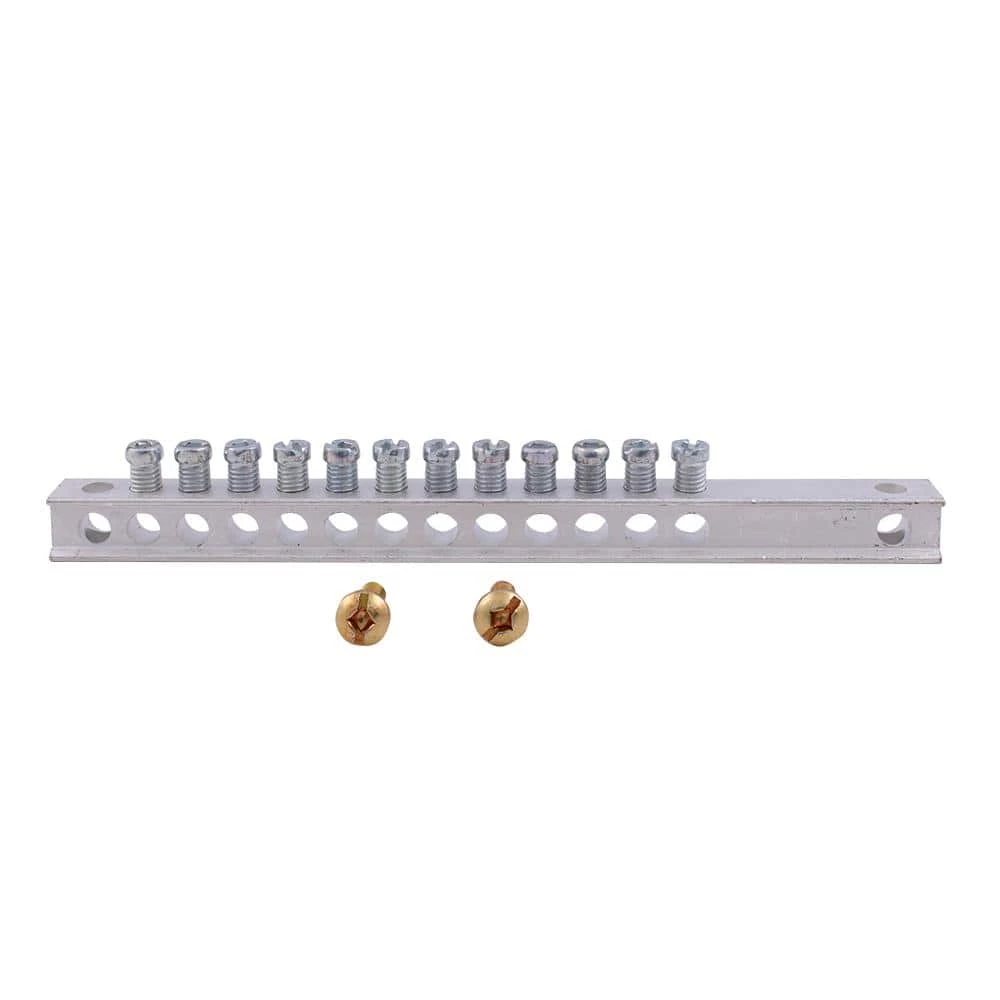 PowerMark Gold 12-Hole Grounding Bar Kit by GE 2 PowerMark Gold 12-Hole Grounding Bar Kit by GE - Image 2