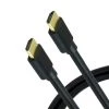 12 ft. 4K HDMI 2.0 Cable with Ethernet and Gold Plated Connectors in Black by GE