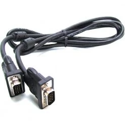 6 ft. VGA/SVGA Video and Display Cable, Black by GE