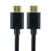 3 ft. 4K HDMI 2.0 Cable with Ethernet and Gold Plated Connectors in Black by GE