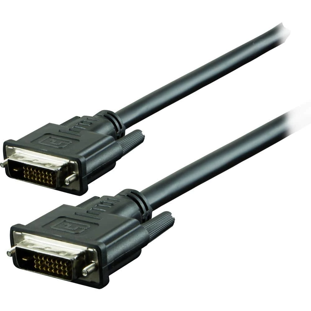 10 ft. DVI-D Dual Link Cable by GE 1 10 ft. DVI-D Dual Link Cable by GE