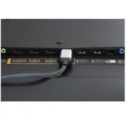 10 ft. 4K HDMI 2.0 Cable with Gold Plated Connectors in Black by GE -Home Electronics Shop ge hdmi cables 40085 4f 1000