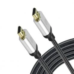 10 ft. 4K HDMI 2.0 Cable with Gold Plated Connectors in Black by GE
