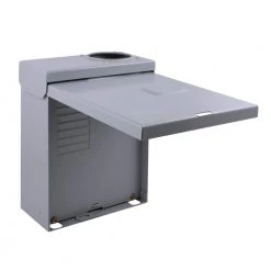 PowerMark Plus 125 Amp 4-Space 8-Circuit Outdoor Single-Phase Main Lug Circuit Breaker Panel by GE